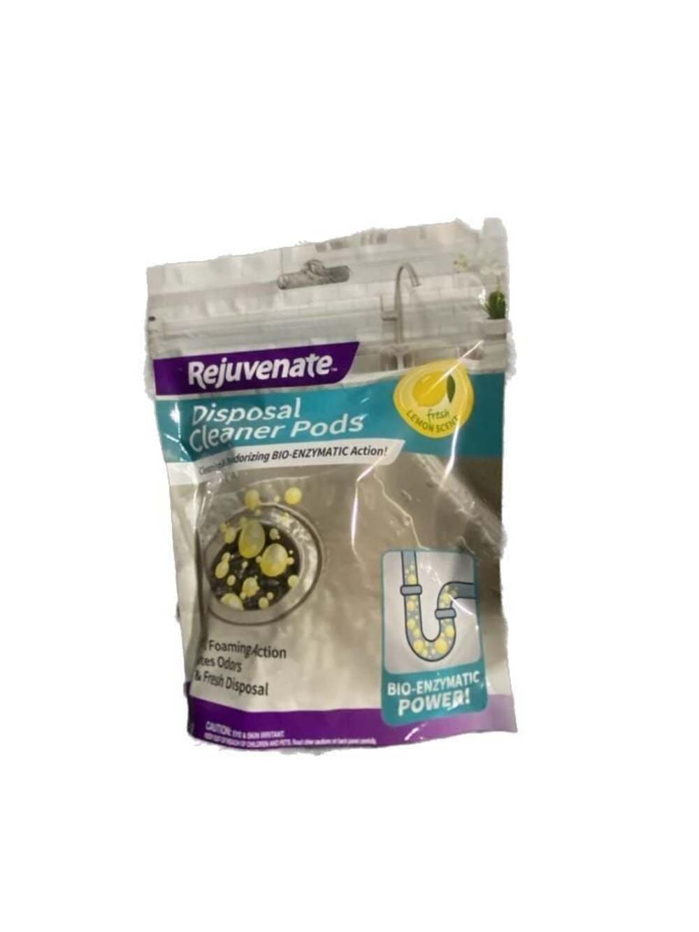 Rejuvenate Disposal Cleaner Pods Lemon Scent